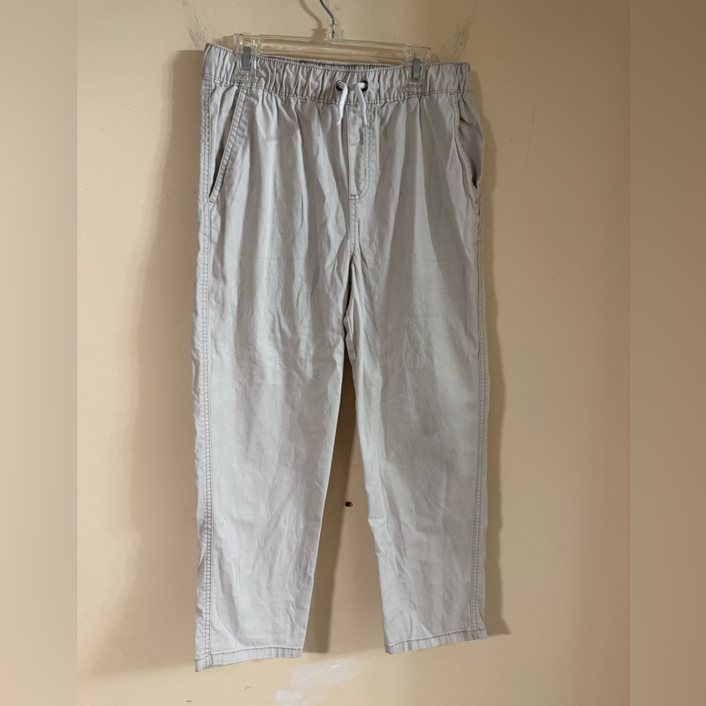 Cat & Jack boys Light Gray Joggers size12..#881